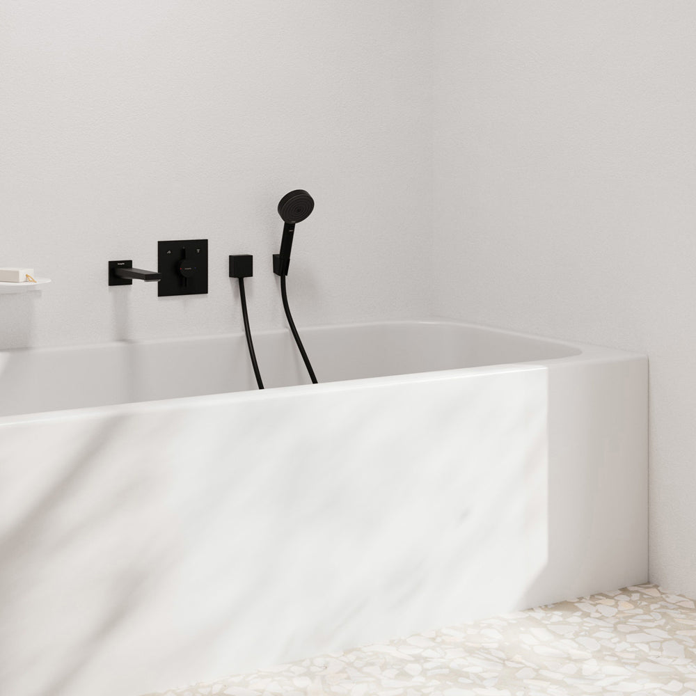 Hansgrohe DuoTurn E Manual Shower Valve for Concealed Installation for 2 Outlets Matt Black