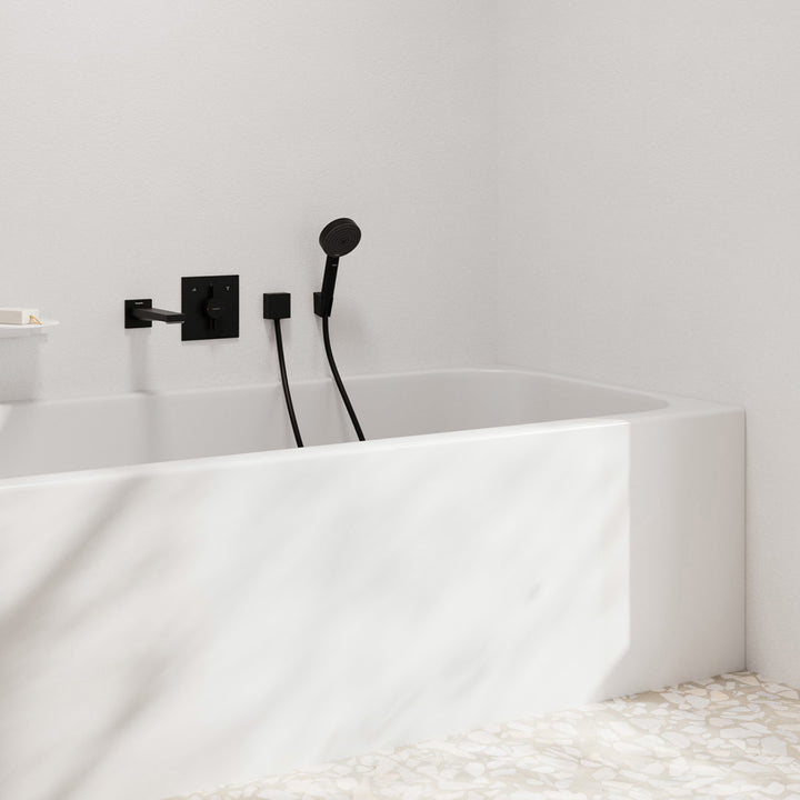 Hansgrohe DuoTurn E Manual Shower Valve for Concealed Installation for 2 Outlets Matt Black