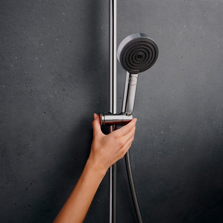Hansgrohe Pulsify S Puro Showerpipe 260 with Thermostatic Shower Mixer Chrome
