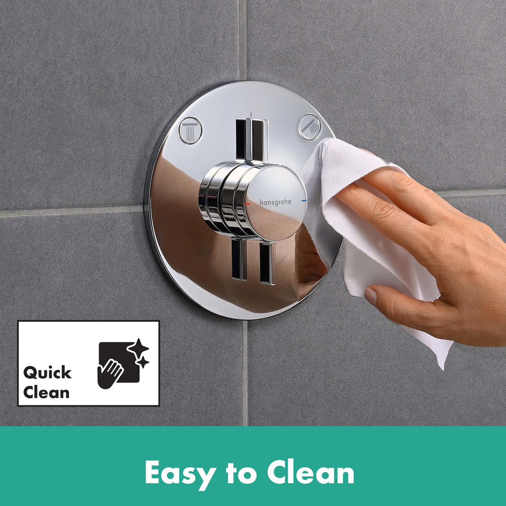 Hansgrohe DuoTurn S Manual Shower Valve for Concealed Installation for 2 Outlets Chrome
