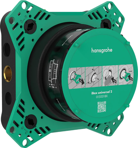 Hansgrohe ShowerSelect Comfort S Thermostat for Concealed Installation for 2 Outlets Chrome