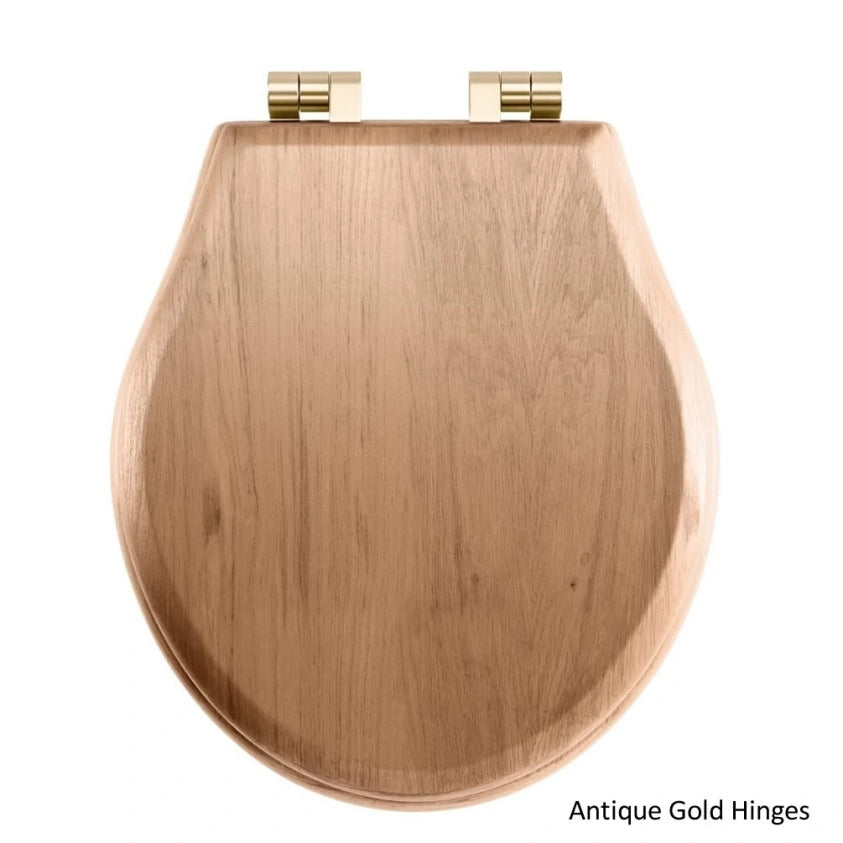 Imperial Regent Natural Oak Solid Wood Soft Close Seat