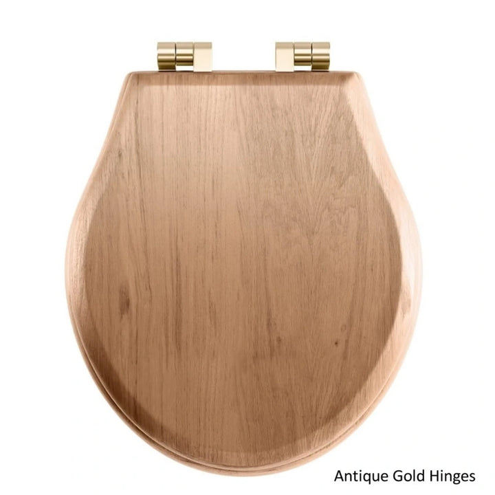 Imperial Regent Natural Oak Solid Wood Soft Close Seat