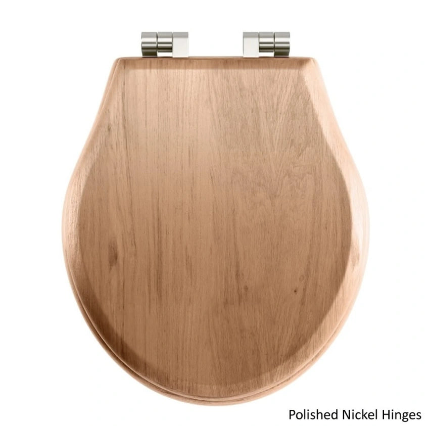 Imperial Regent Natural Oak Solid Wood Soft Close Seat