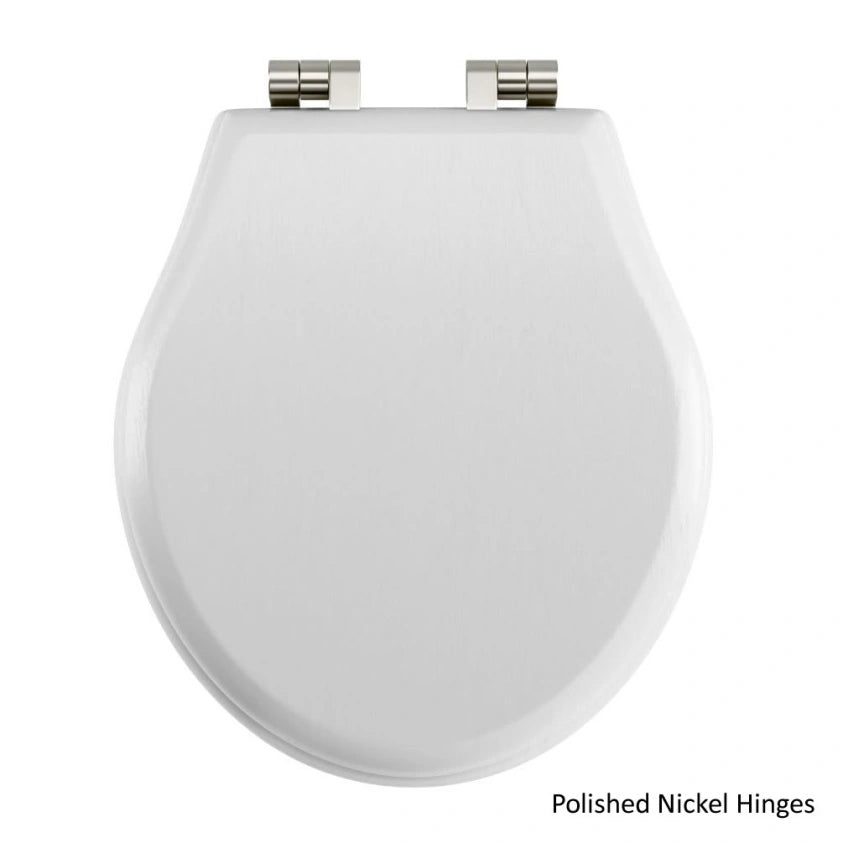 Imperial Regent Smooth White Painted Soft Close Seat