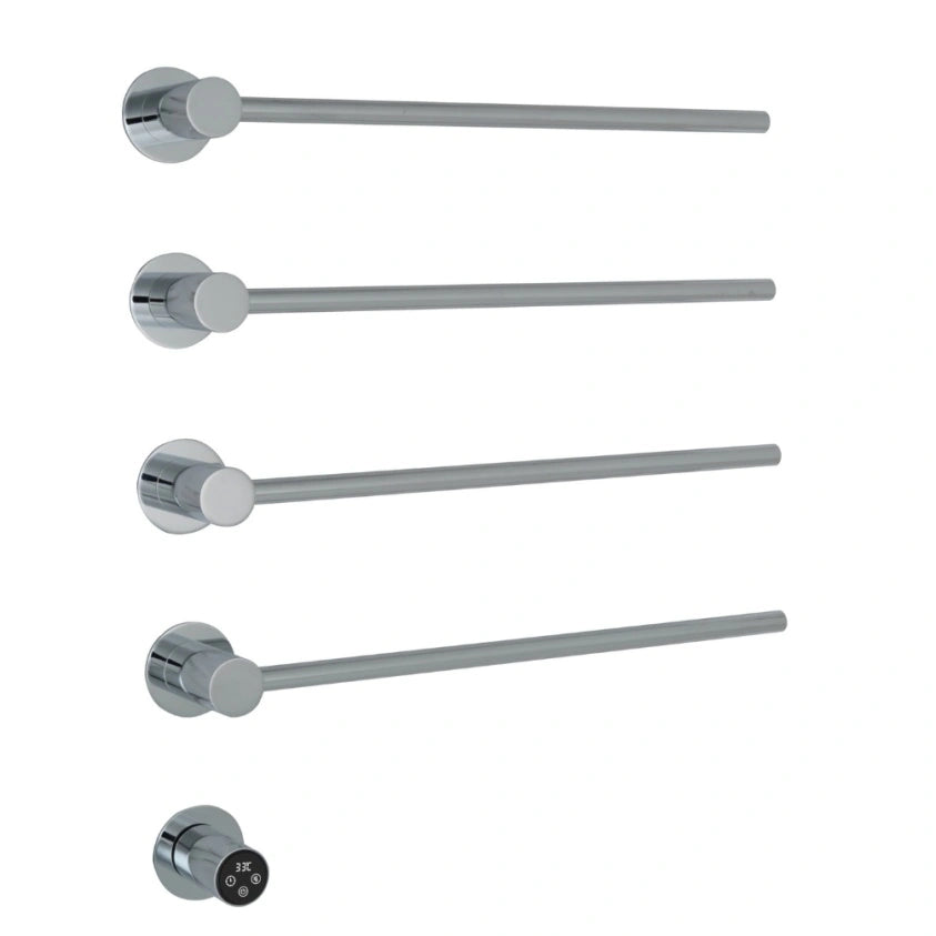 JTP Onyx Chrome Designer 536mm x 610mm Electric Towel Radiator