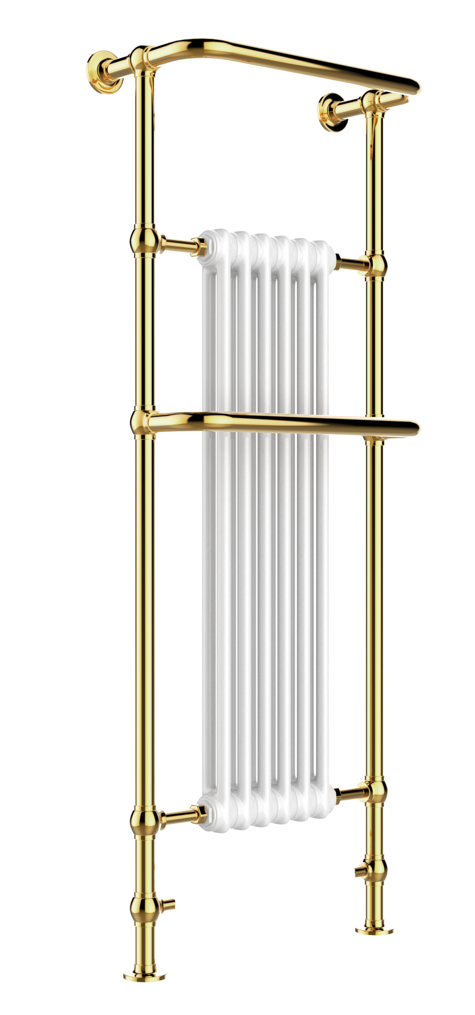 JTP Grosvenor 1500 x 574mm Radiator Antique Brass