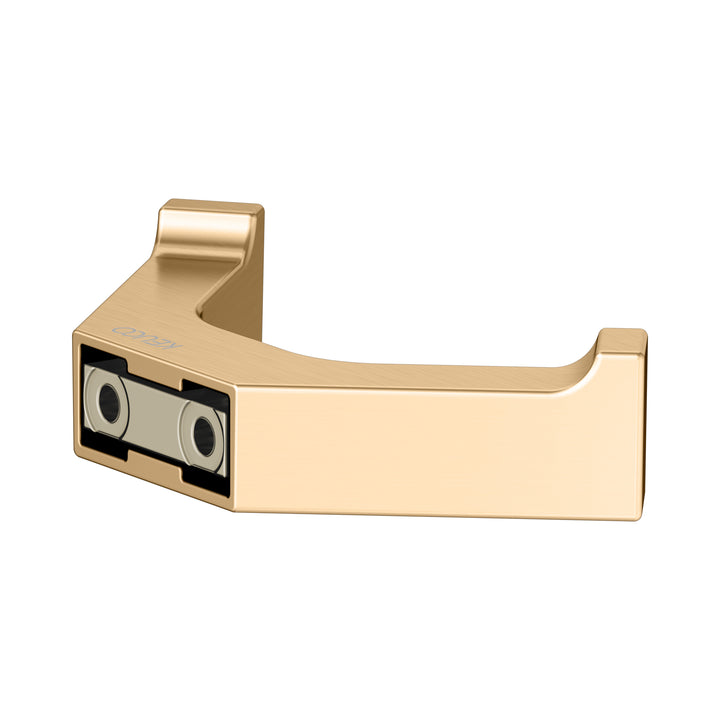 Keuco Edition 11 Brushed Brass Double Towel Hook