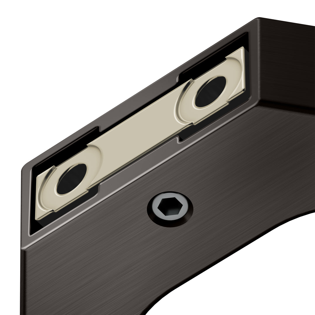 Keuco Edition 11 Brushed Titanium Black Double Towel Hook