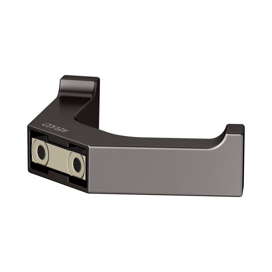Keuco Edition 11 Brushed Titanium Black Double Towel Hook