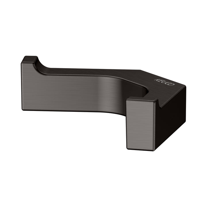 Keuco Edition 11 Brushed Titanium Black Double Towel Hook