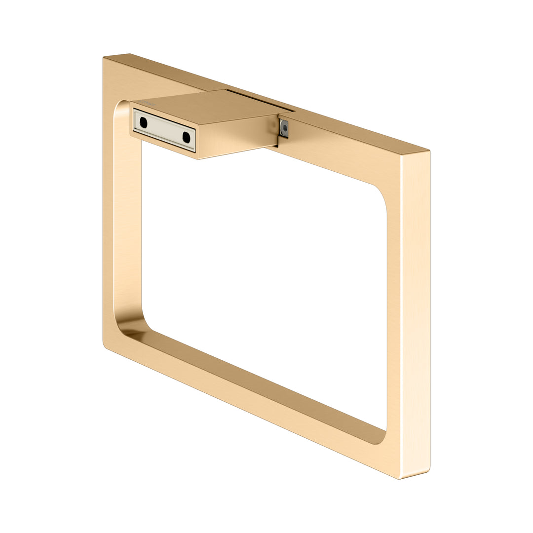 Keuco Edition 11 Brushed Brass Towel Ring