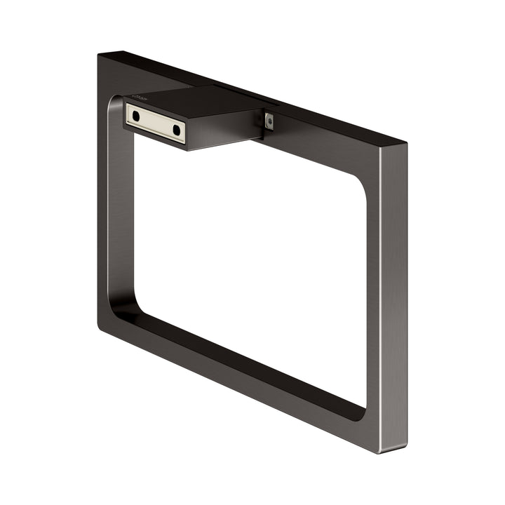 Keuco Edition 11 Brushed Titanium Black Towel Ring
