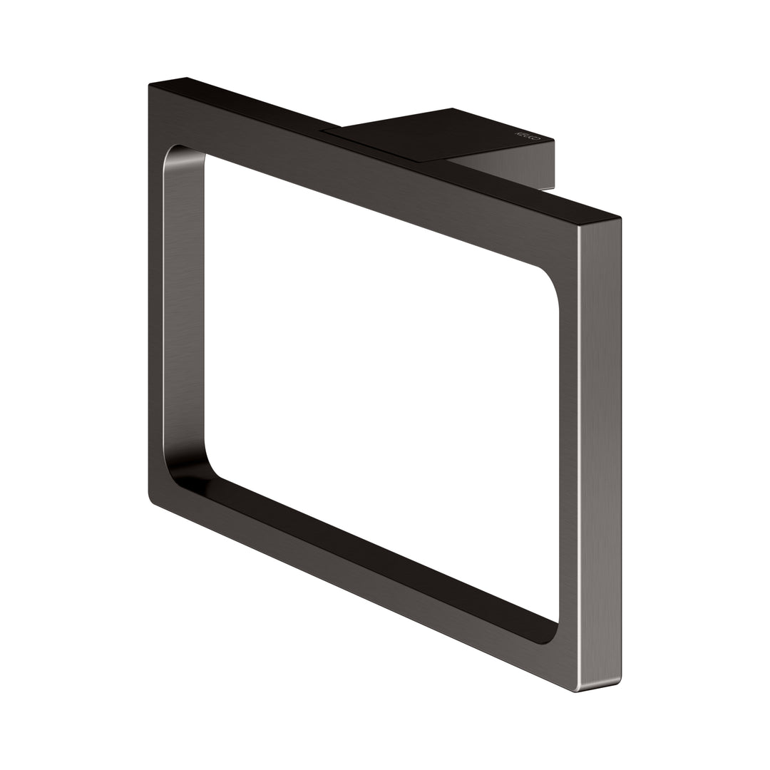 Keuco Edition 11 Brushed Titanium Black Towel Ring
