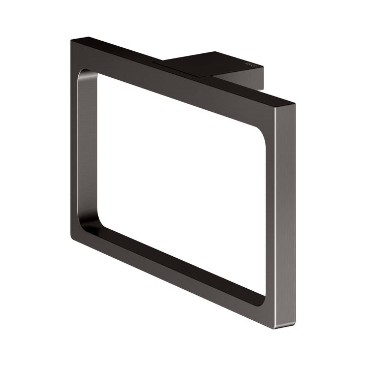 Keuco Edition 11 Brushed Titanium Black Towel Ring