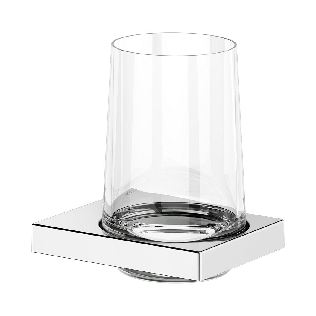 Keuco Edition 11 Tumbler & Holder In Chrome