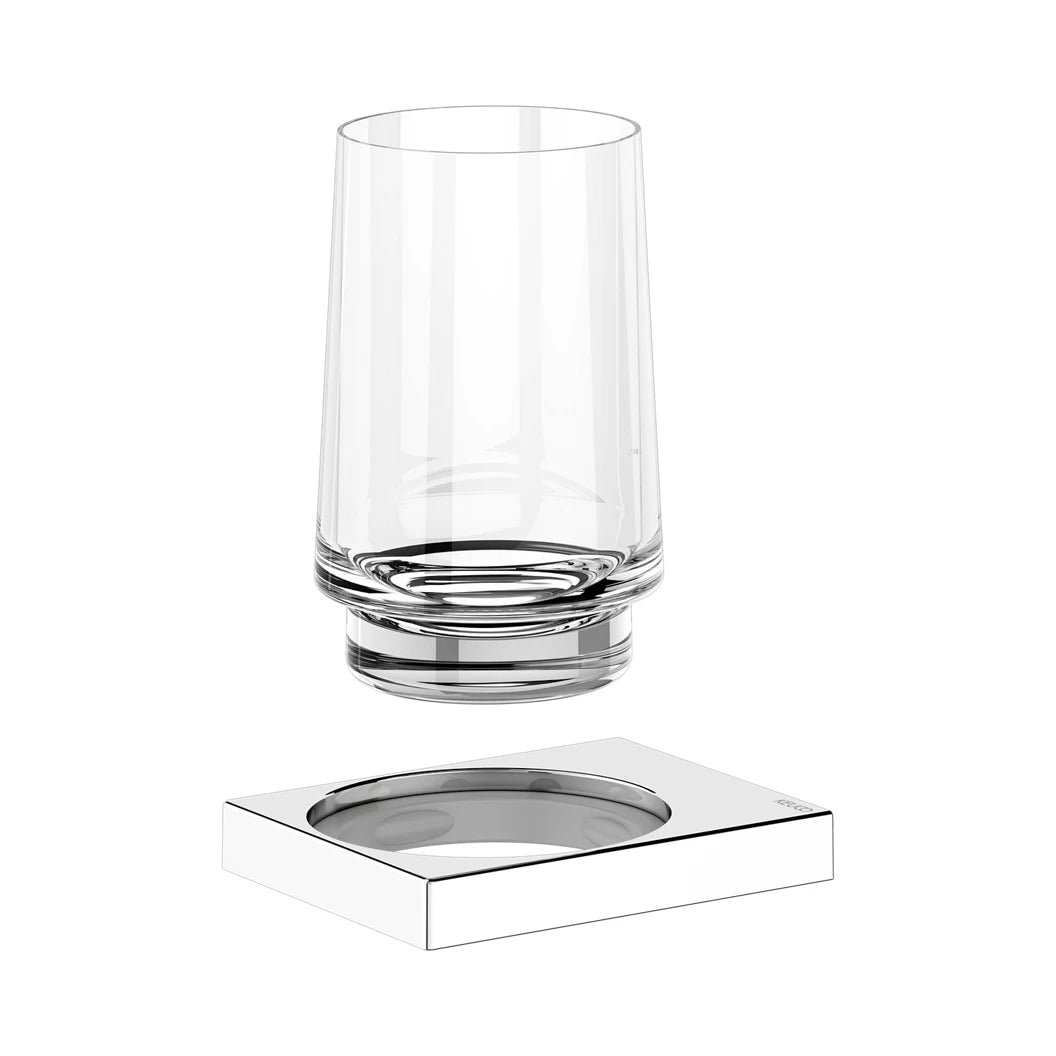 Keuco Edition 11 Tumbler & Holder In Chrome