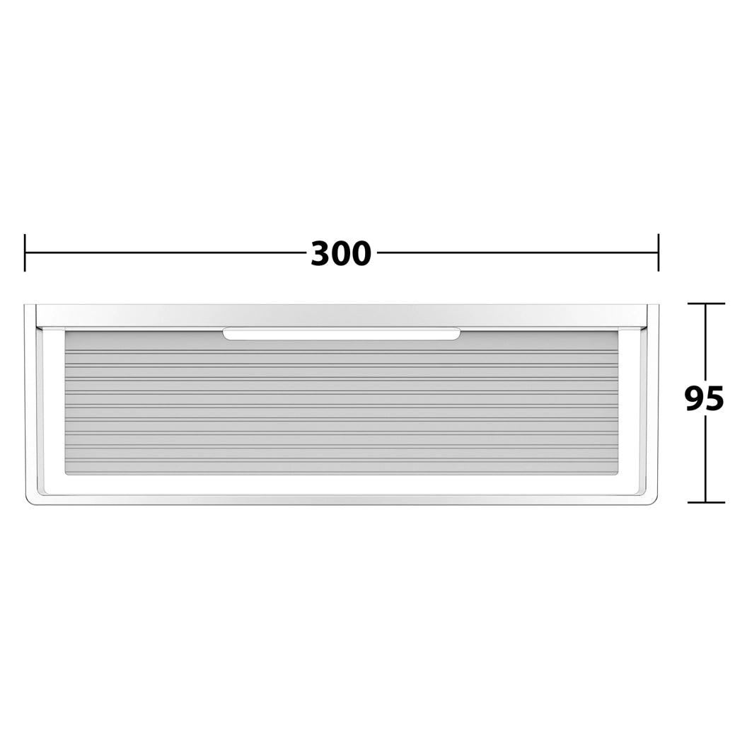 Keuco Edition 11 Shower Basket In Chrome