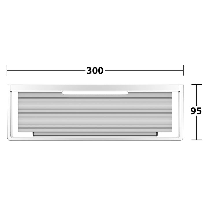 Keuco Edition 11 Shower Basket With Integrated Wiper
