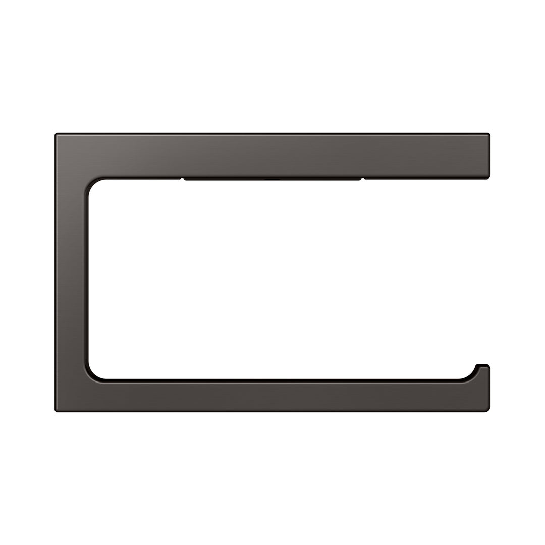 Keuco Edition 11 Brushed Titanium Black Toilet Paper Holder