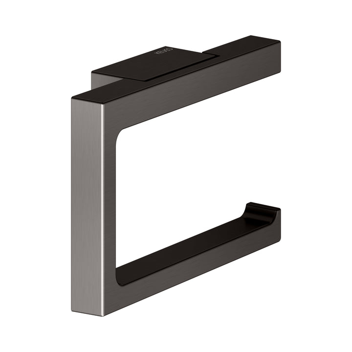 Keuco Edition 11 Brushed Titanium Black Toilet Paper Holder
