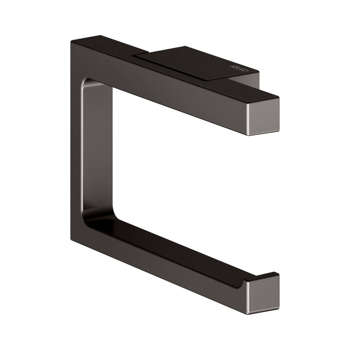 Keuco Edition 11 Brushed Titanium Black Toilet Paper Holder
