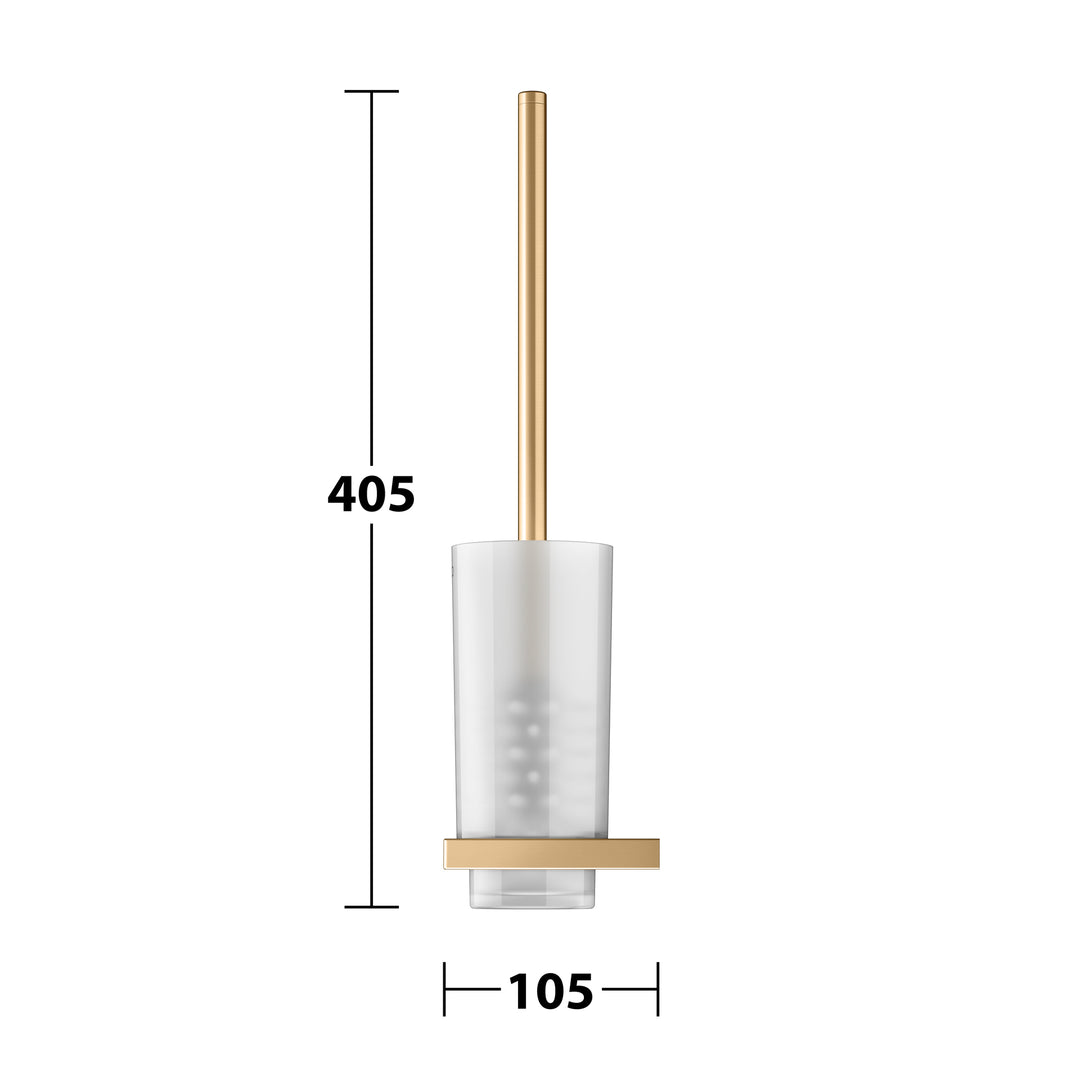 Keuco Edition 11 Brushed Brass Toilet Brush