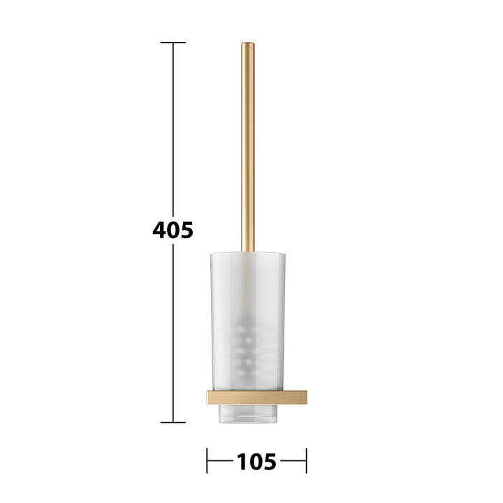 Keuco Edition 11 Brushed Brass Toilet Brush