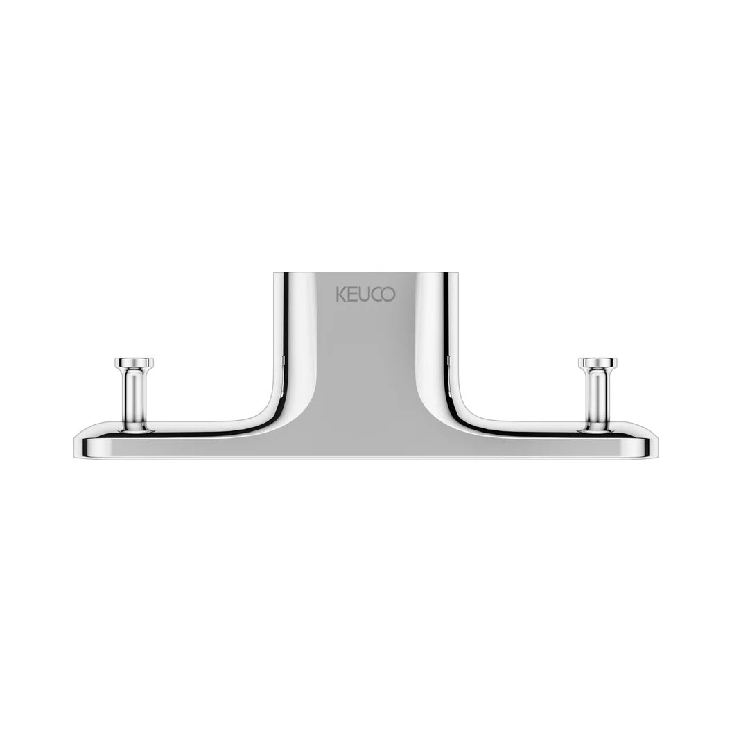 Keuco Edition 400 Double Towel Hook In Chrome