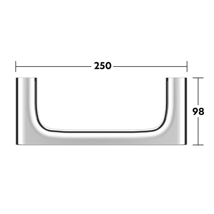 Keuco Edition 400 Towel Ring In Chrome