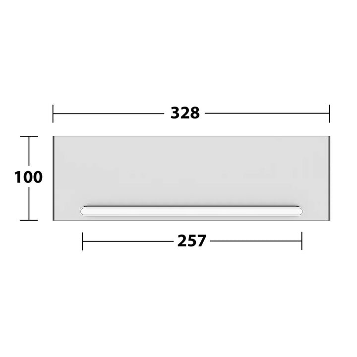 Keuco Edition 400 Shower Shelf With Integrated Wiper