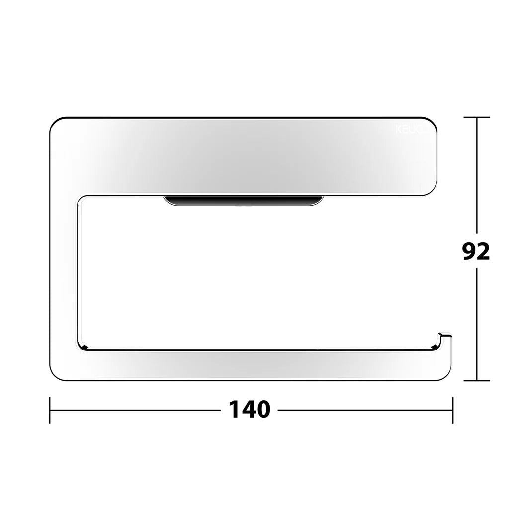 Keuco Moll Toilet Paper Holder In Chrome
