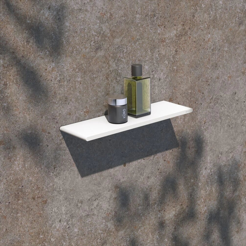 Keuco Aveno Matt White Wall Mounted Shower Shelf