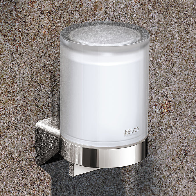 Keuco Aveno Soap Dispenser with Holder in Chrome
