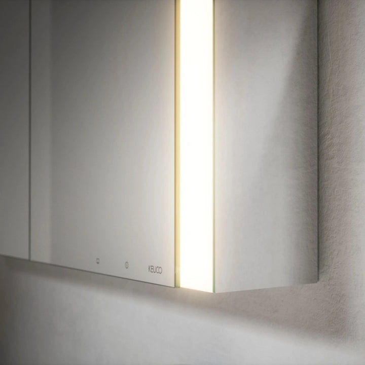 Keuco Somaris 1200mm Triple Mirror Cabinet with Demister