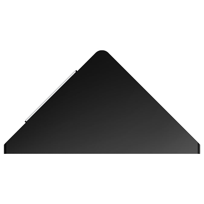 Keuco Aveno Matt Black Corner Shower Shelf