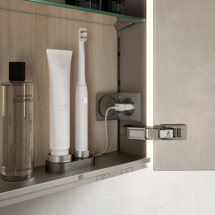 Keuco Somaris 1200mm Triple Mirror Cabinet with Demister