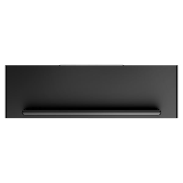 Keuco Aveno Matt Black Wall Mounted Shower Shelf with Glass Wiper