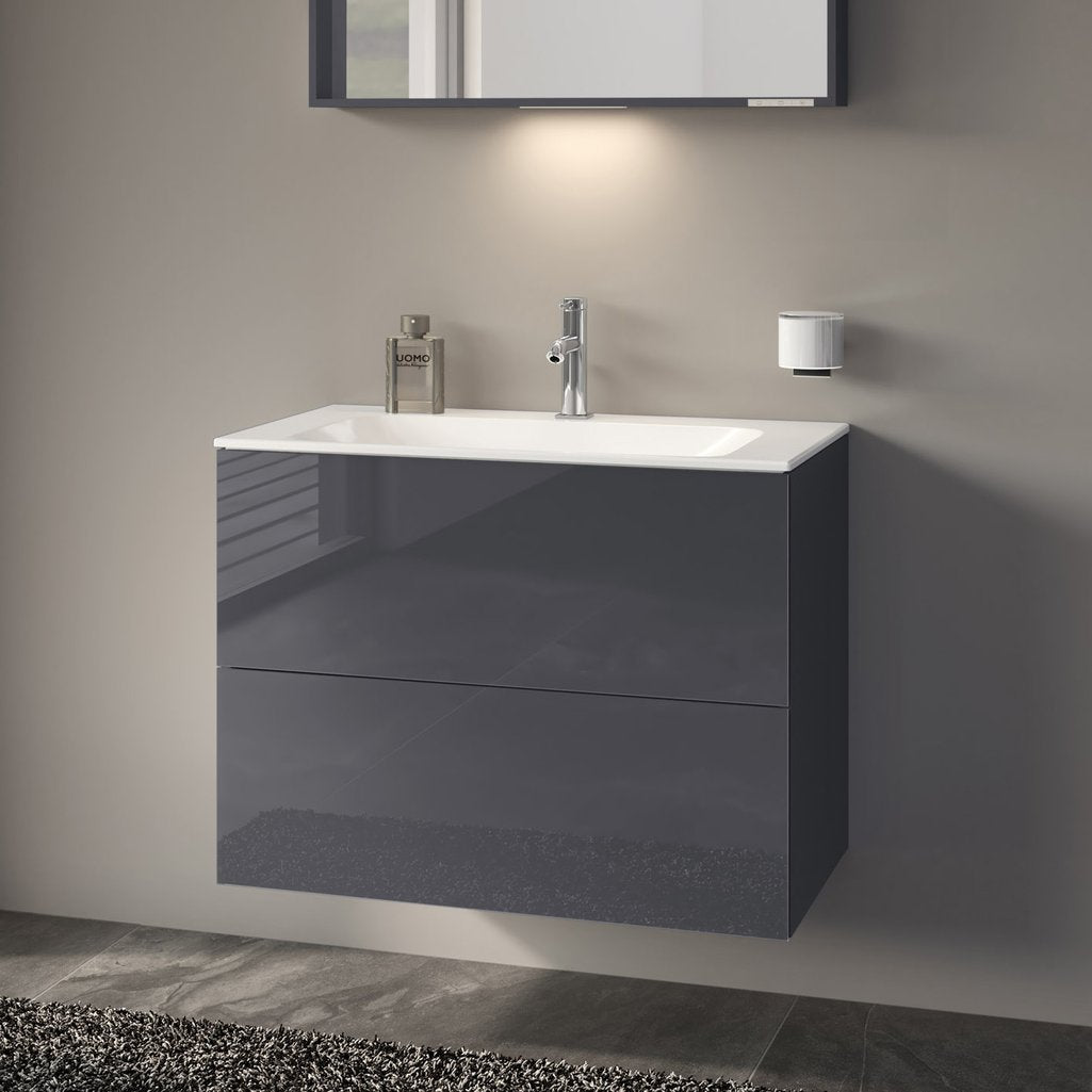Keuco Plan 800mm 2 Drawer Vanity Unit & Washbasin