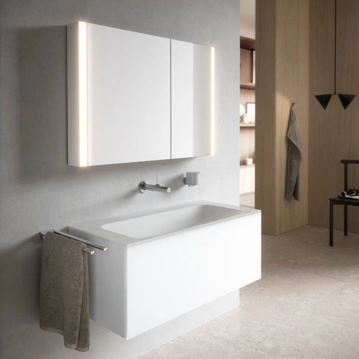 Keuco Somaris 1000mm Double Mirror Cabinet with Demister