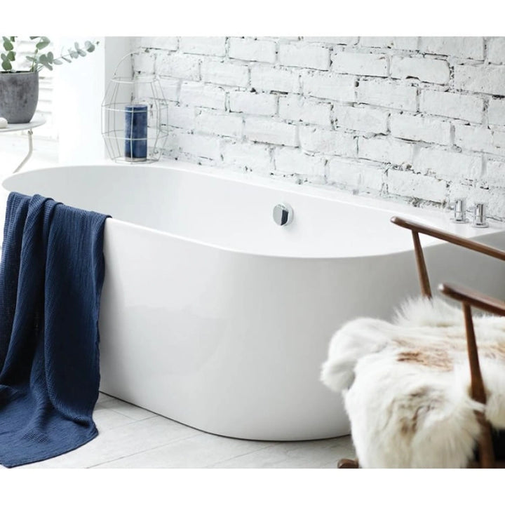 Waters Natura Loche 1660mm Back-To-Wall Bath