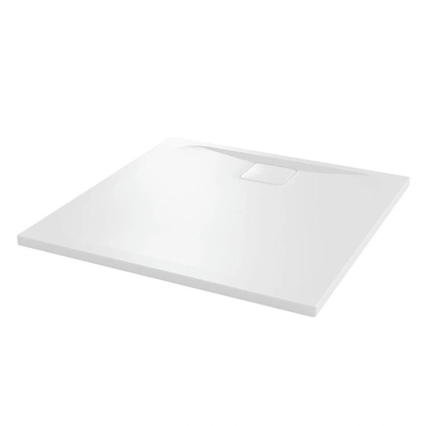 Merlyn Level 25 900 x 900mm Square Shower Tray & Waste