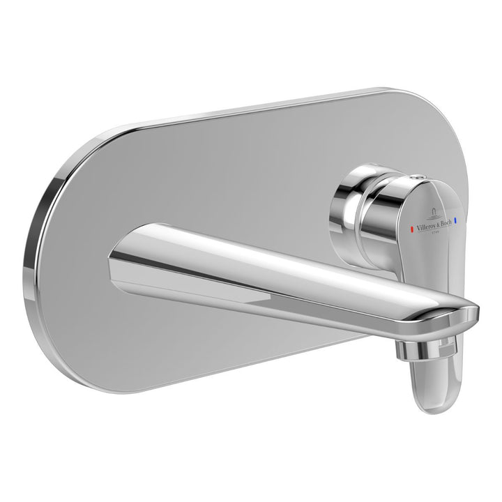 Villeroy & Boch O.Novo Start Wall Mounted Single Lever Basin Mixer Chrome