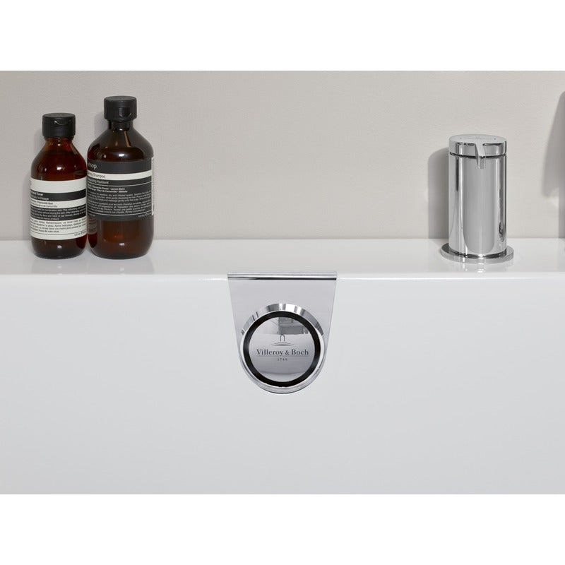 Villeroy & Boch Oberon 2.1 Back-To-Wall Oval Corner Bath 1800 x 800mm