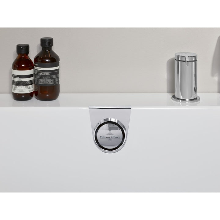 Villeroy & Boch Oberon 2.1 Back-To-Wall Oval Corner Bath 1800 x 800mm