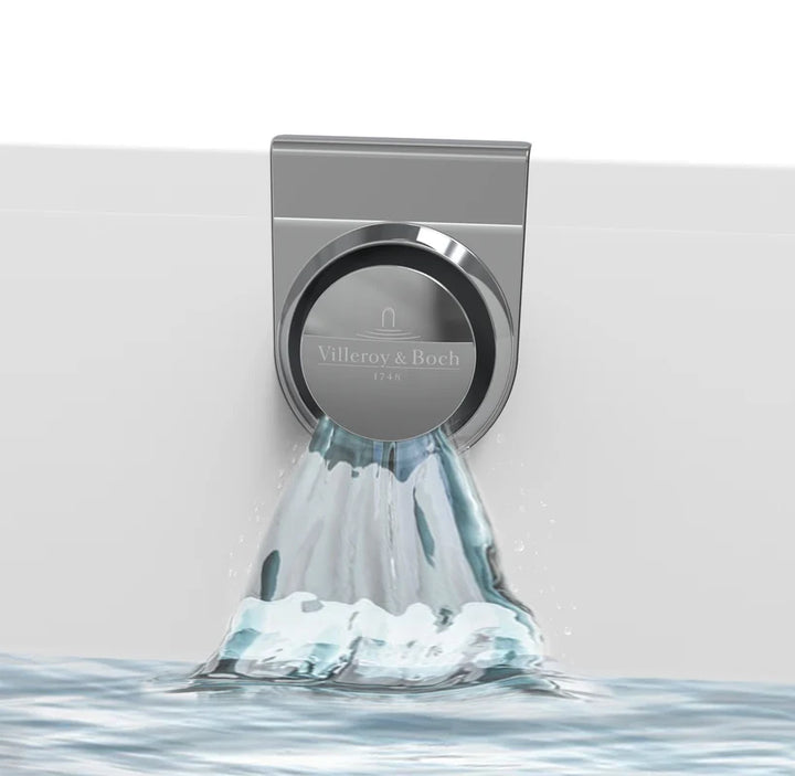 Villeroy & Boch Oberon 2.1 Back-To-Wall Oval Corner Bath 1800 x 800mm