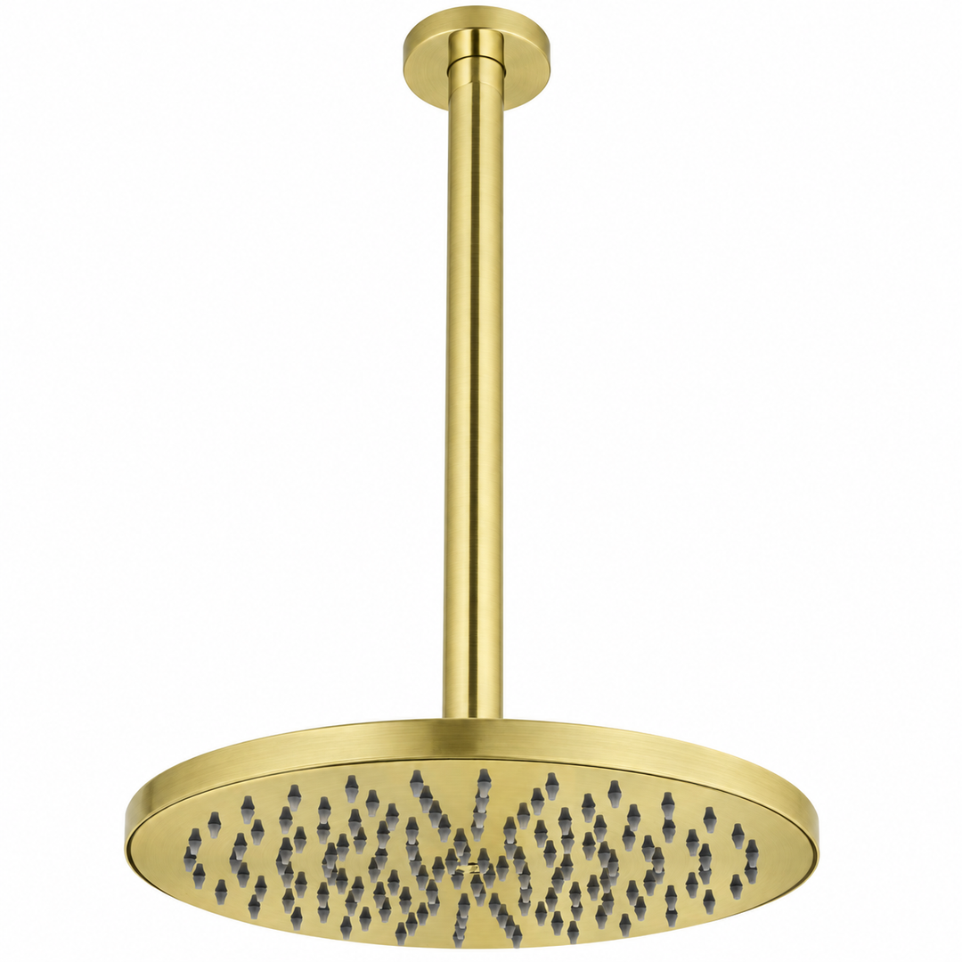 Swadling Absolute Deluge Head on Ceiling Shower Arm