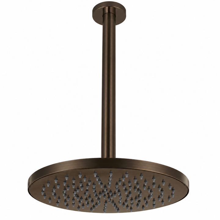 Swadling Absolute Deluge Head on Ceiling Shower Arm