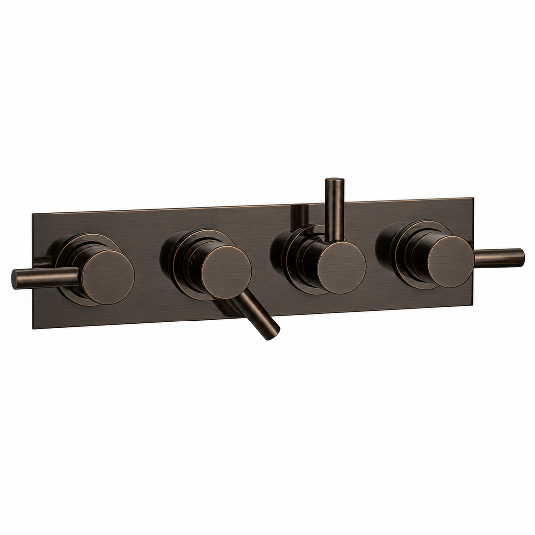 Swadling Absolute Triple Outlet Thermostatic Shower Mixer