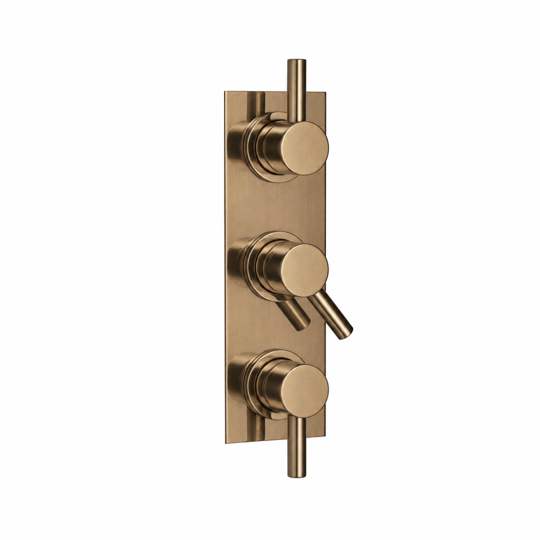 Swadling Absolute Twin Outlet Thermostatic Shower Mixer